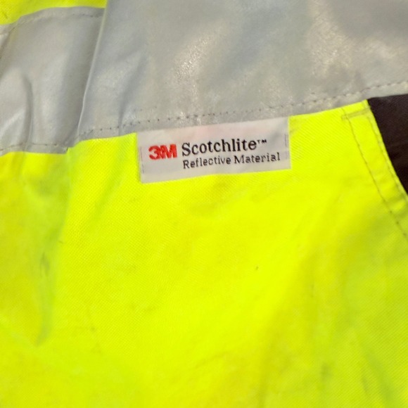 Majestic Msafe HiVis Insulated Work Bib Overalls Yellow L ANSI Class E 75-2357 - Picture 6 of 12